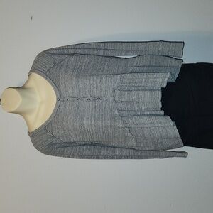 We the Free Heather Grey Blouse